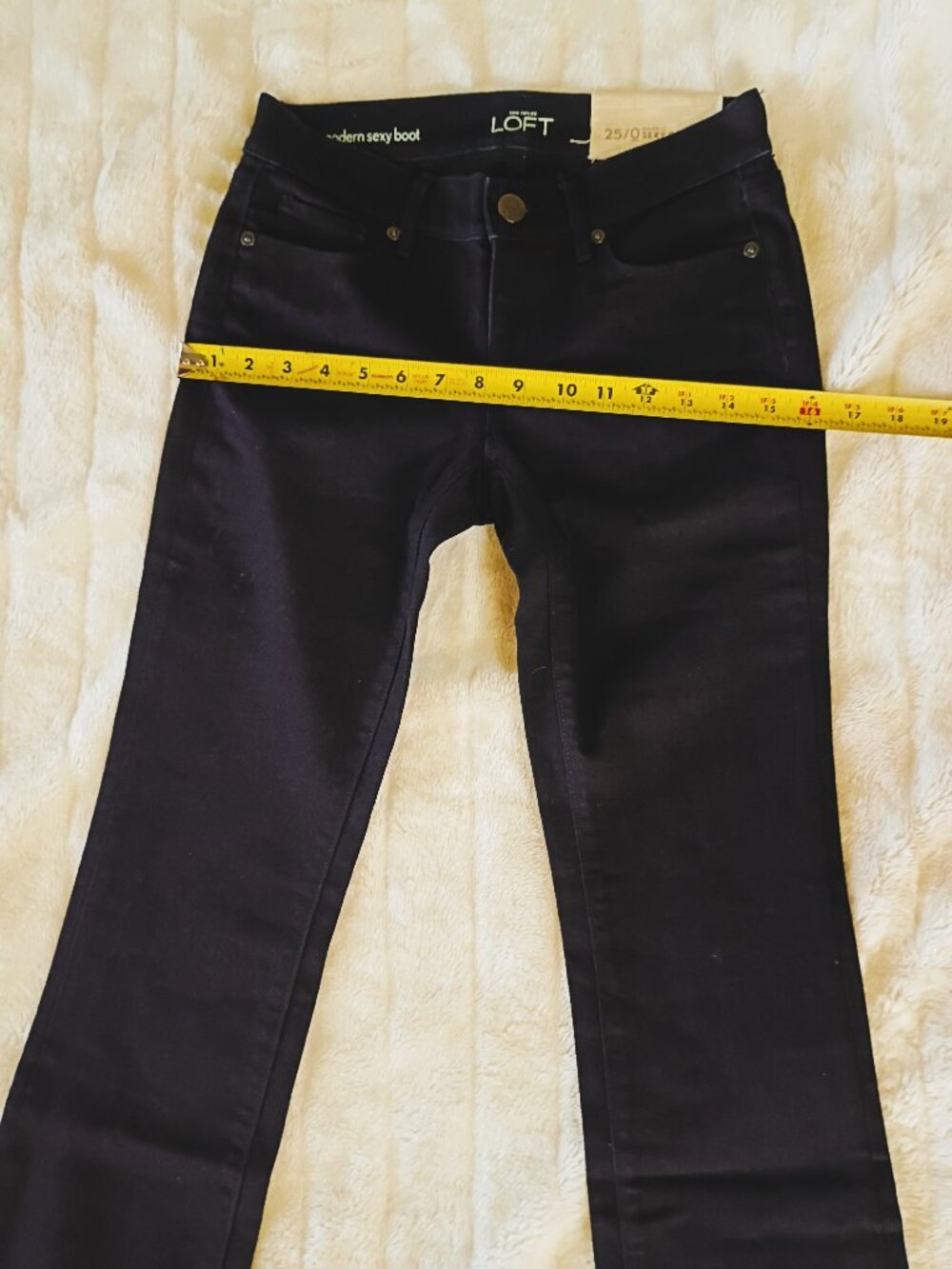 LOFT Ann Taylor Sexy Boot Cut Jeans 💞💞 Just Posted 🌹😃 - Picture 6 of 15